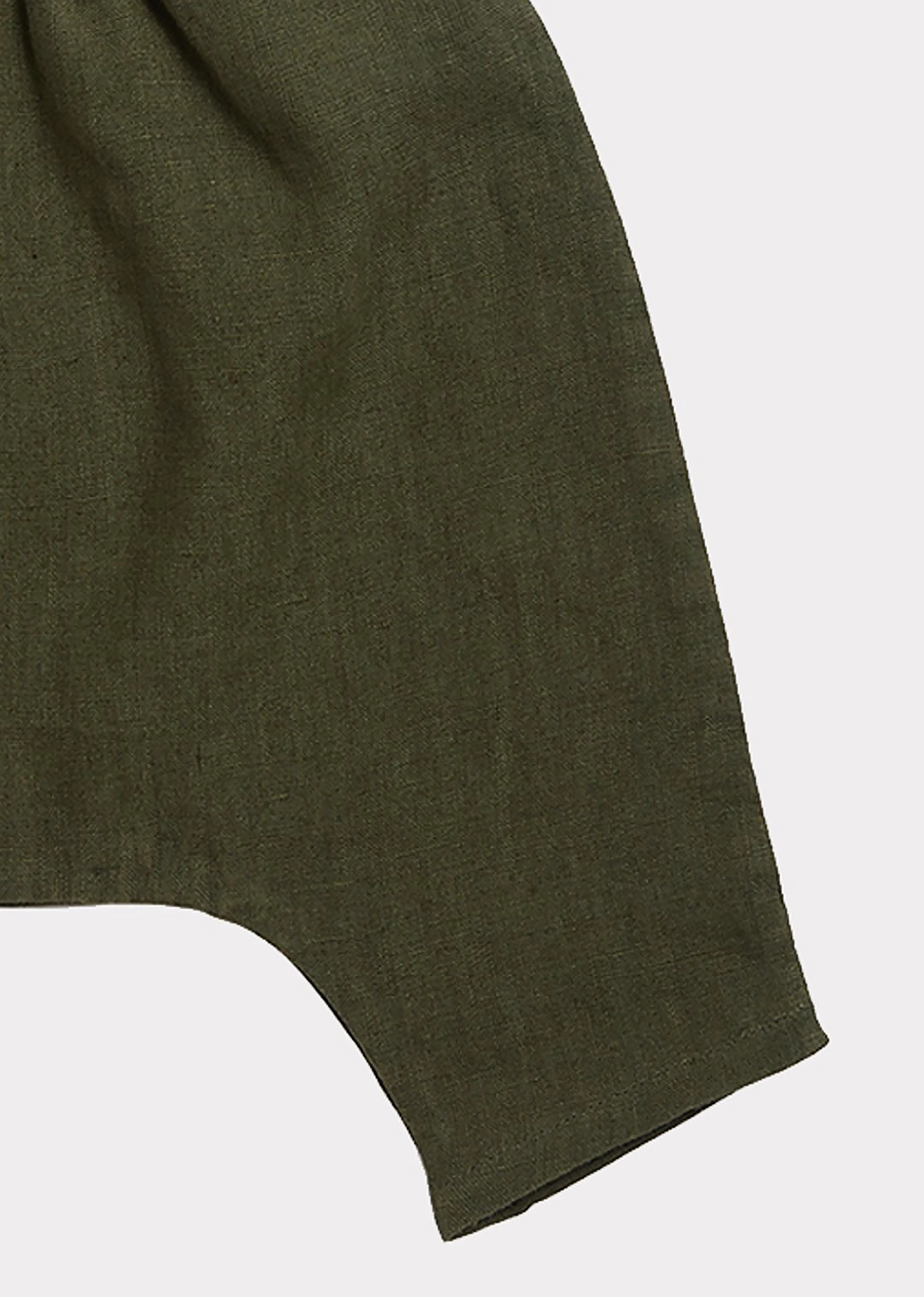 [18m] Caramel Baby & Child Aldgate Baby Trousers - Army Green OR Paprika
