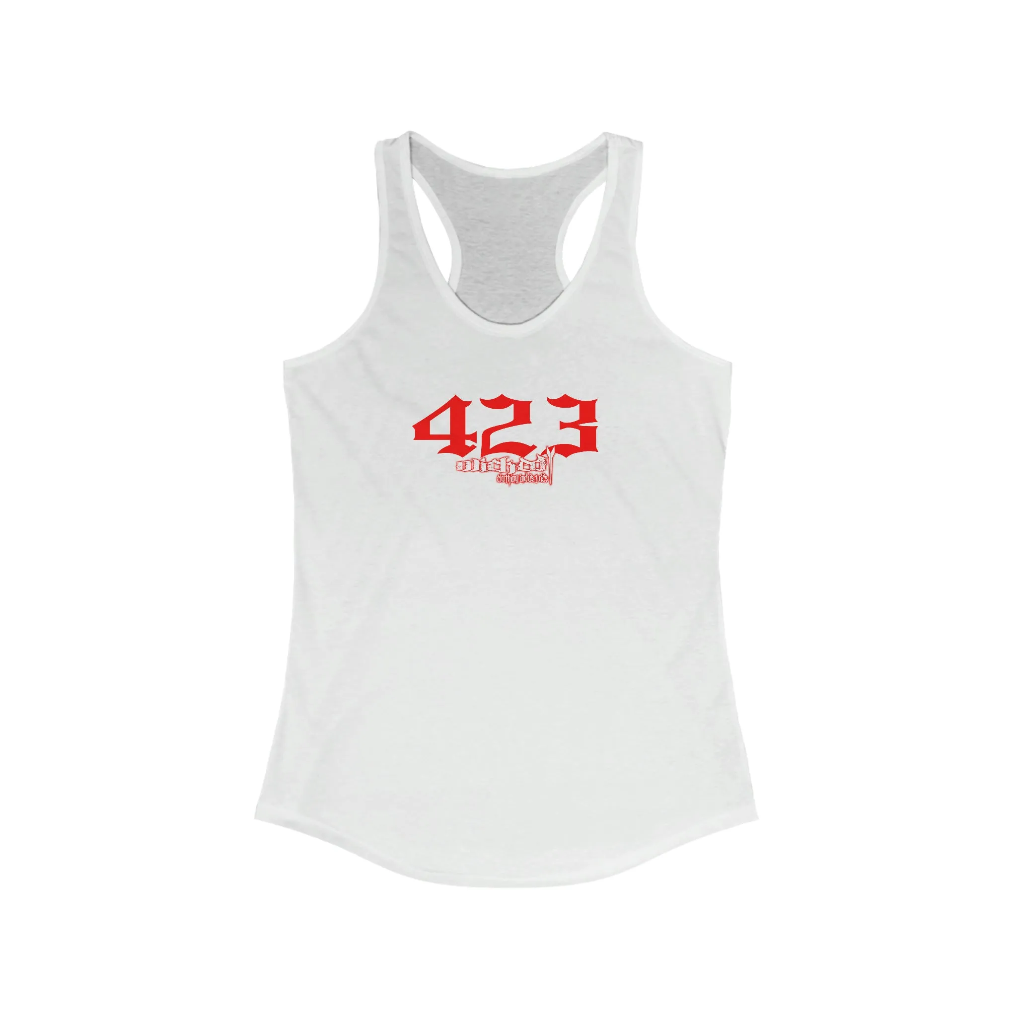423 Red /Racerback Tank Top