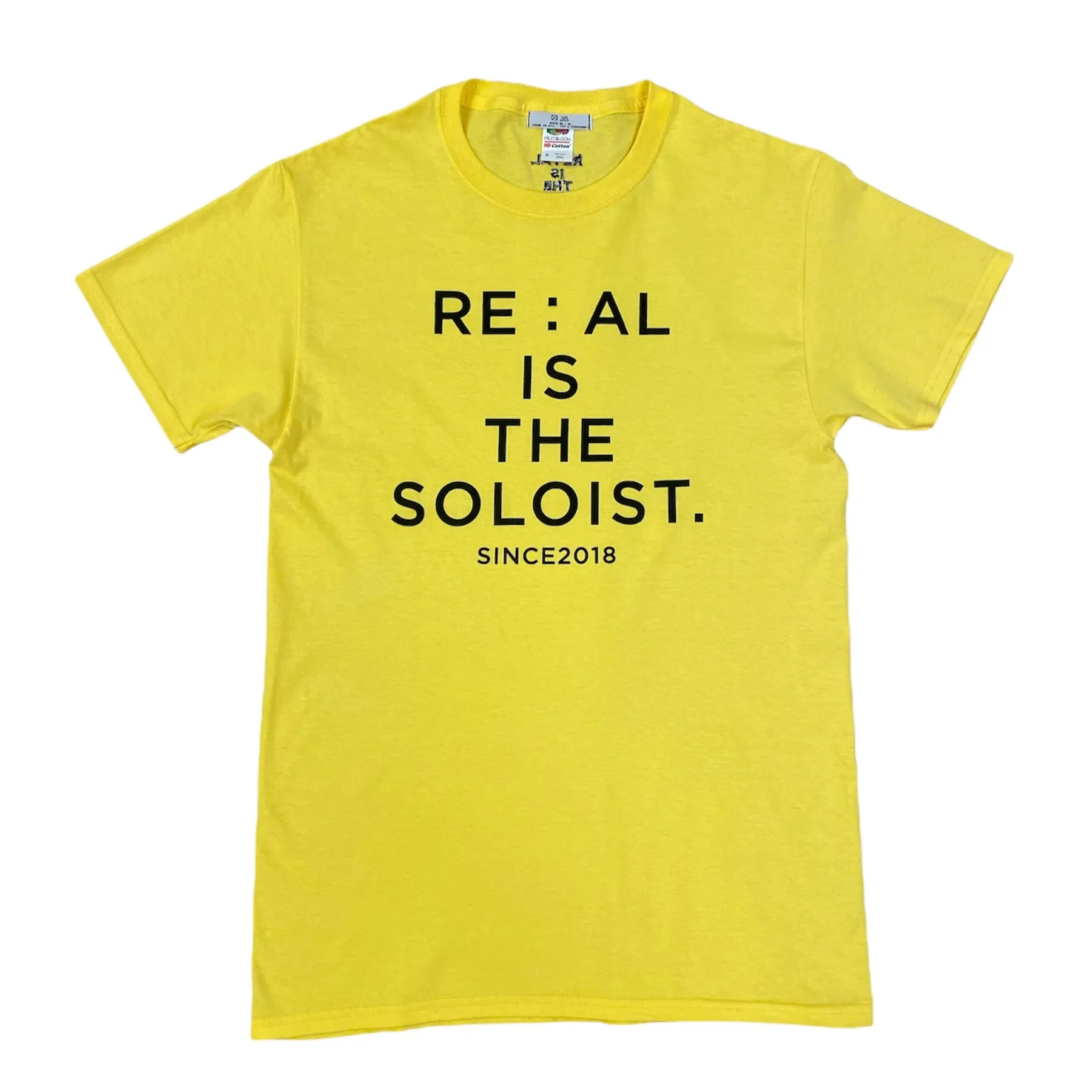 50% OFF RE:AL IS THE SOLOIST "100% RE:AL" I'M A SOUVENIR T-SHIRT