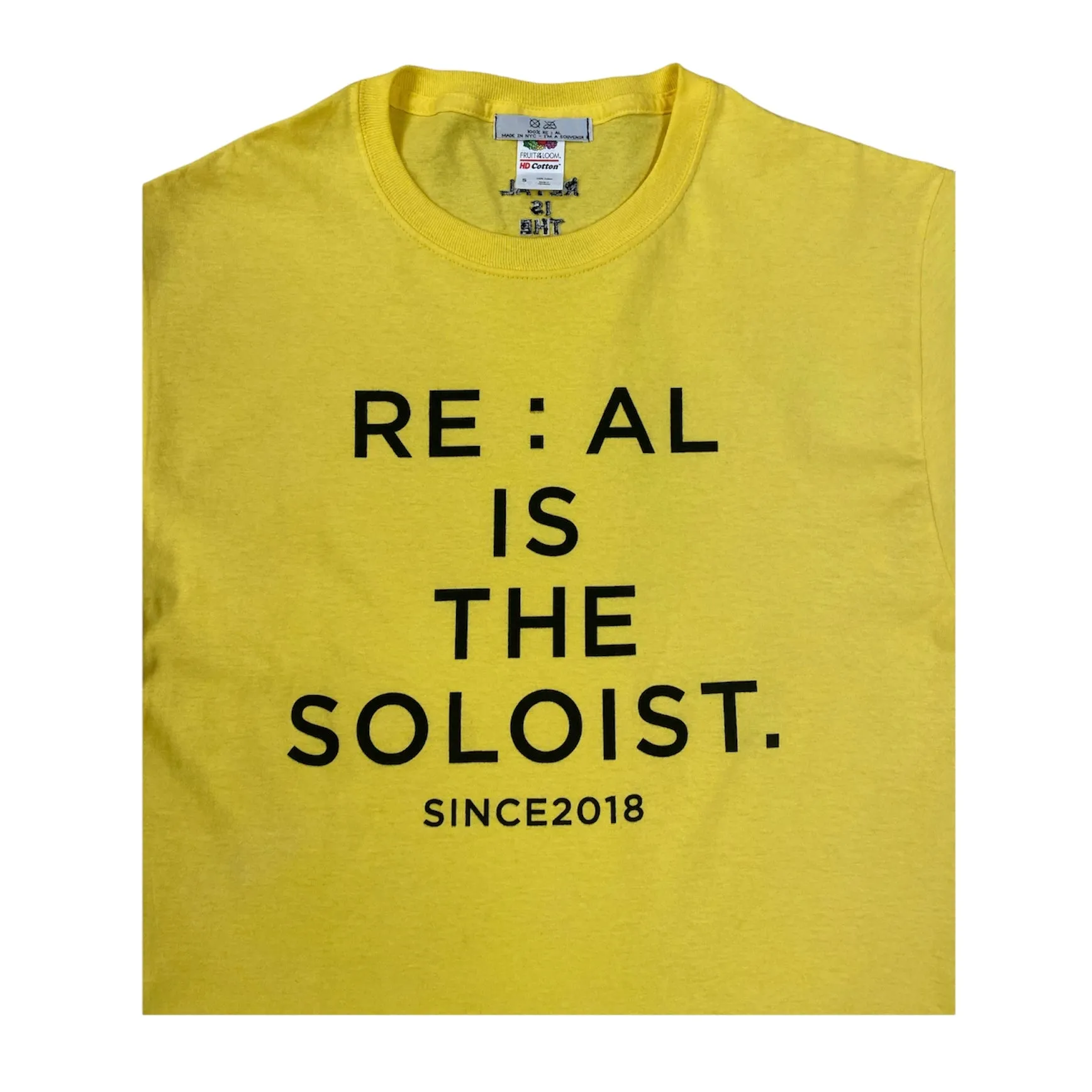 50% OFF RE:AL IS THE SOLOIST "100% RE:AL" I'M A SOUVENIR T-SHIRT