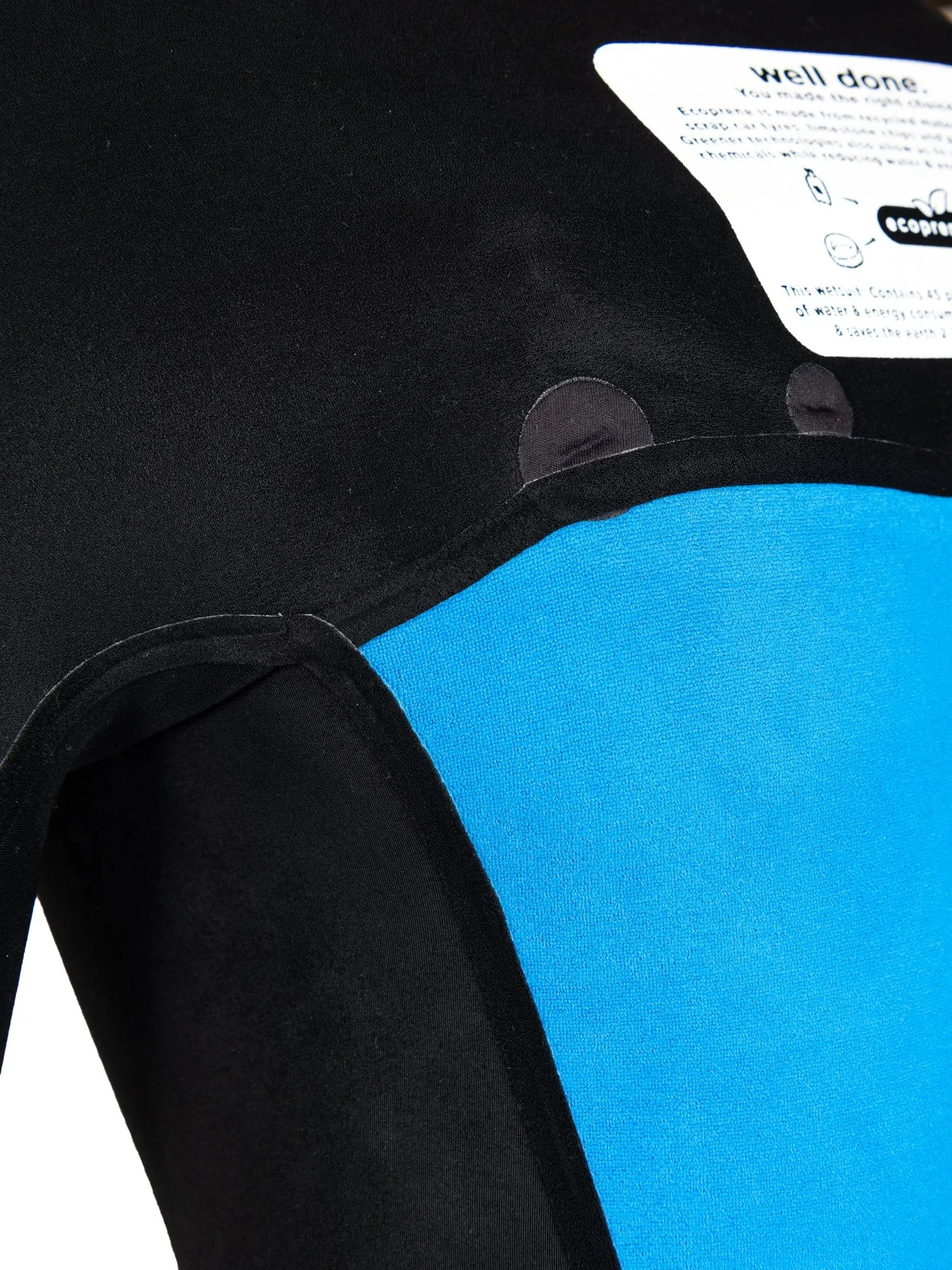 A Series Ecoprene 3/2 Chest Zip Long Sleeve Steamer Wetsuit Youth