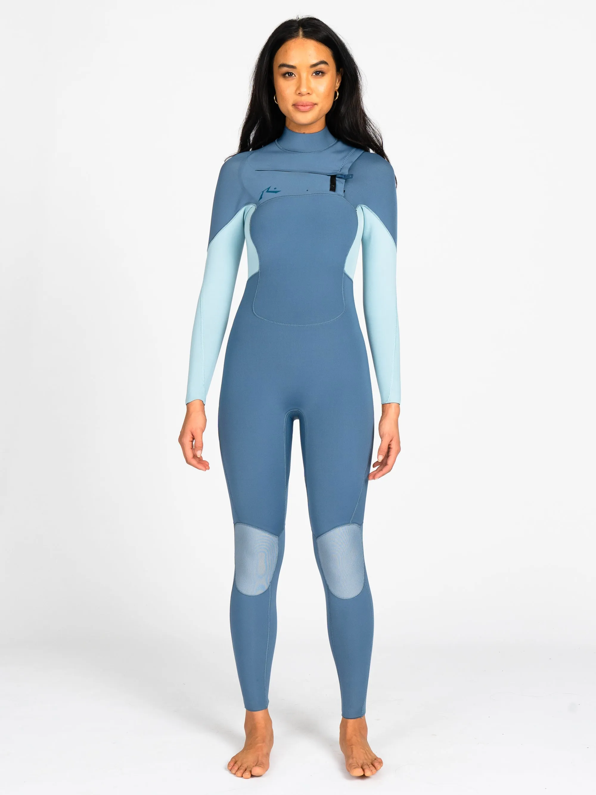 A Series Ecoprene 3/2 Chest Zip Long Sleeve Steamer Wetsuit