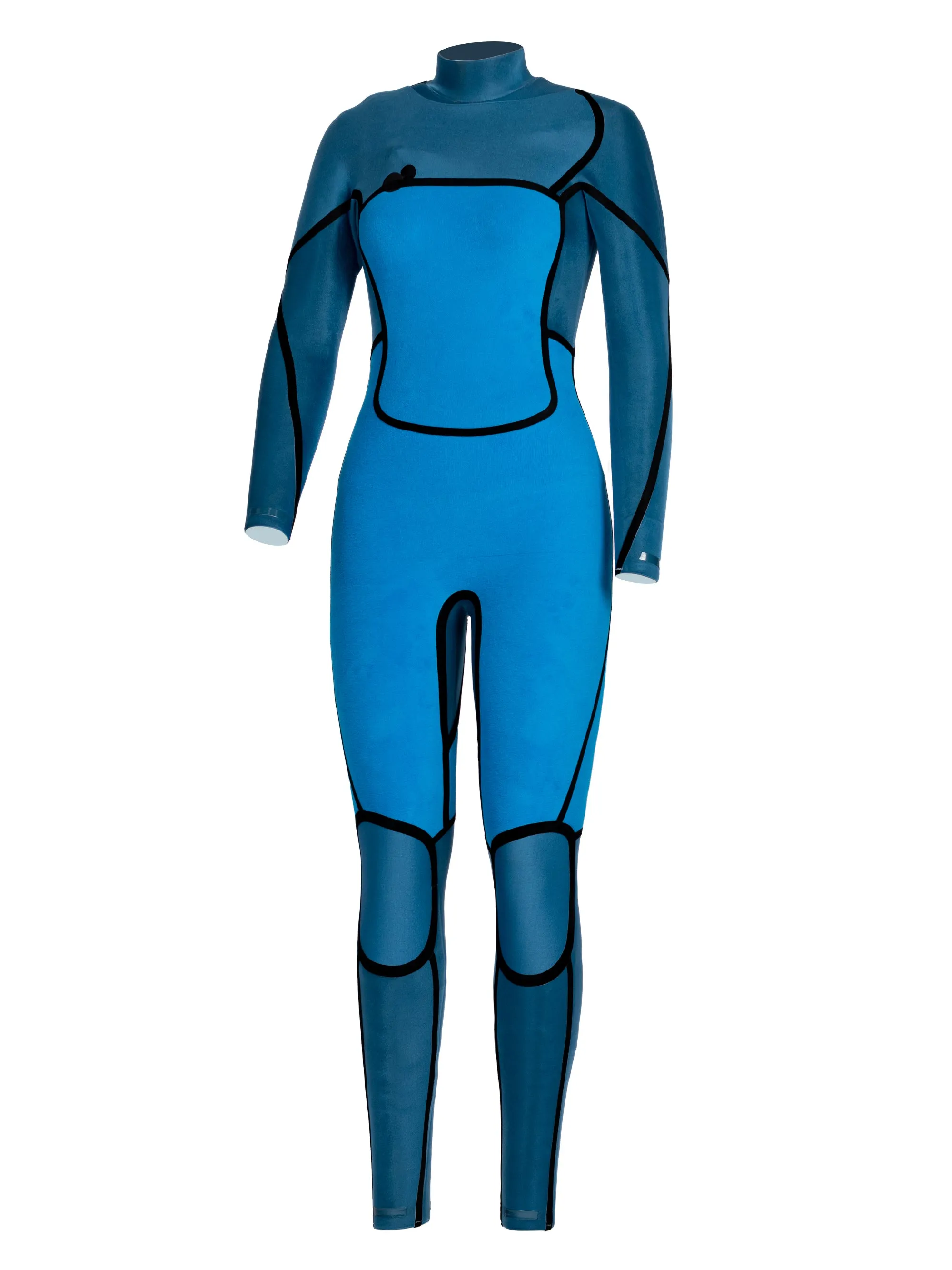 A Series Ecoprene 3/2 Chest Zip Long Sleeve Steamer Wetsuit