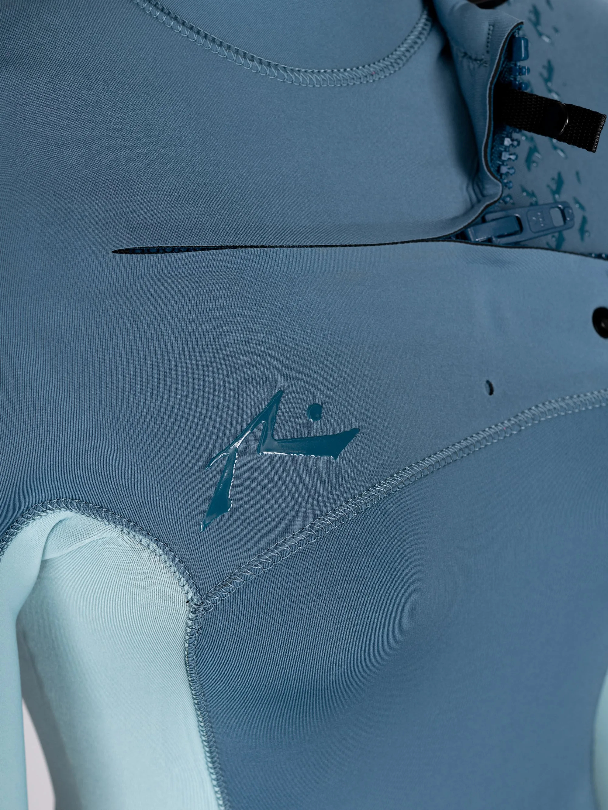 A Series Ecoprene 3/2 Chest Zip Long Sleeve Steamer Wetsuit