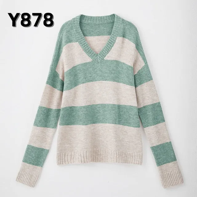 Aachoae Autumn Winter Women Knitted Turtleneck Cashmere Sweater 2020 Casual Basic Pullover Jumper Batwing Long Sleeve Loose Tops