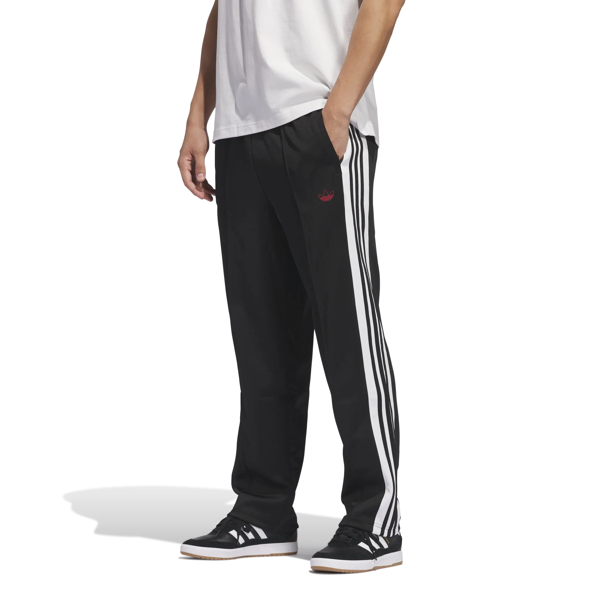 Adidas Tyshawn Track Pant Black / Crystal White