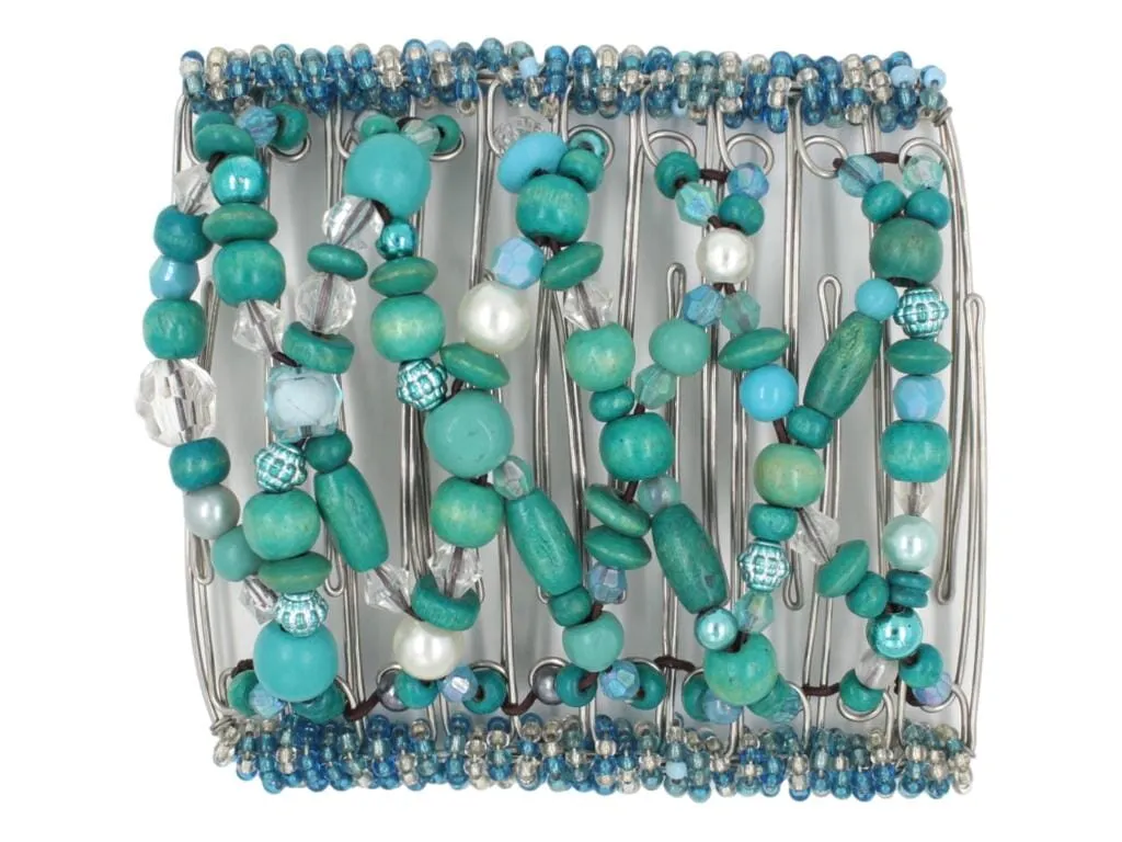 African Butterfly Wire Hair Clip - 11 Tong 408