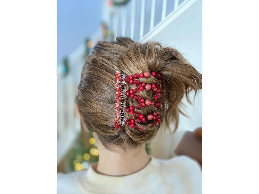 African Butterfly Wire Hair Clip - 9 Tong 599