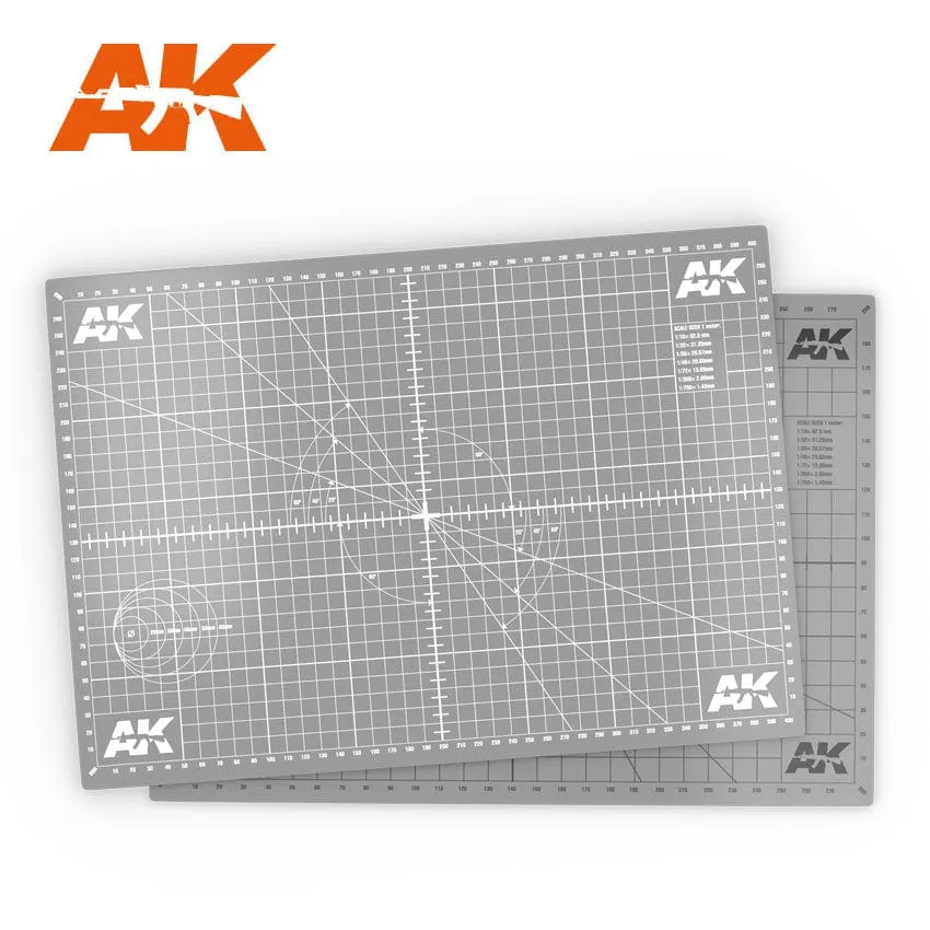AK Interactive Double-Sided Cutting Mat - A3 18" x 12"