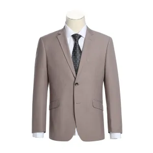 Alessandro Vitello by Renoir Gray Slim Fit 2-Piece Single Breasted Notch Lapel Suit 201-103