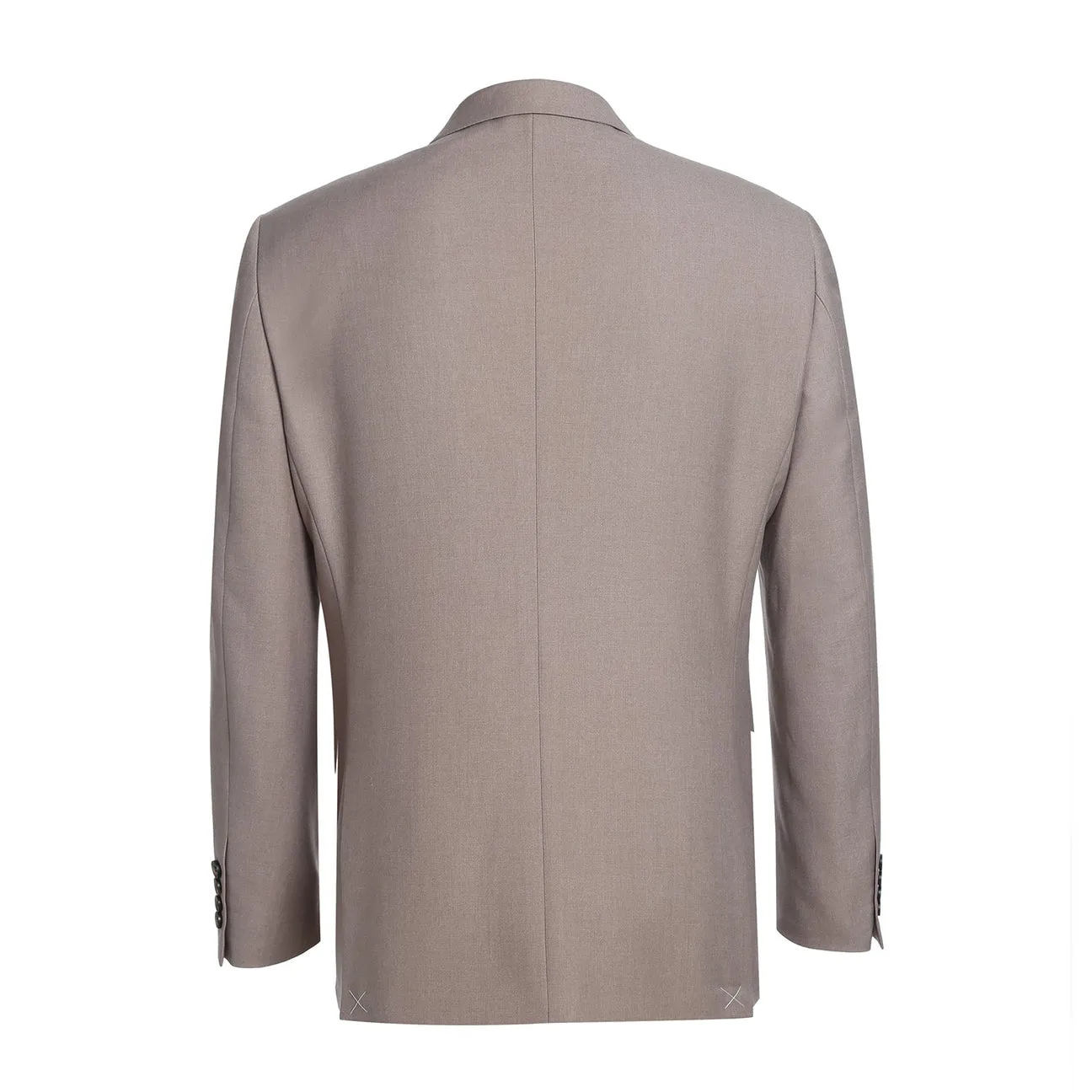 Alessandro Vitello by Renoir Gray Slim Fit 2-Piece Single Breasted Notch Lapel Suit 201-103