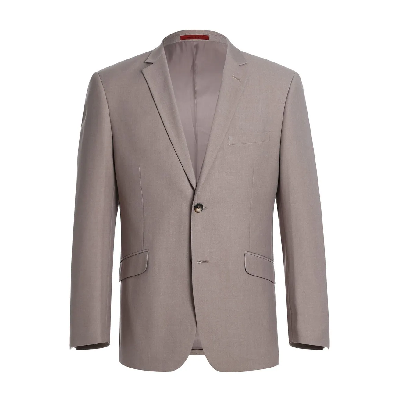Alessandro Vitello by Renoir Gray Slim Fit 2-Piece Single Breasted Notch Lapel Suit 201-103