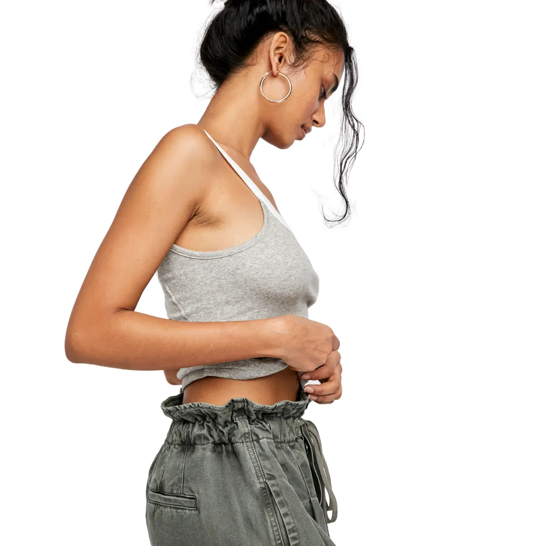 Alia Tank - Heather Grey Combo