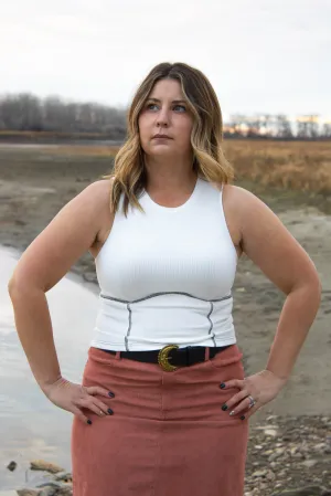 Allie Ribbed Tank Top