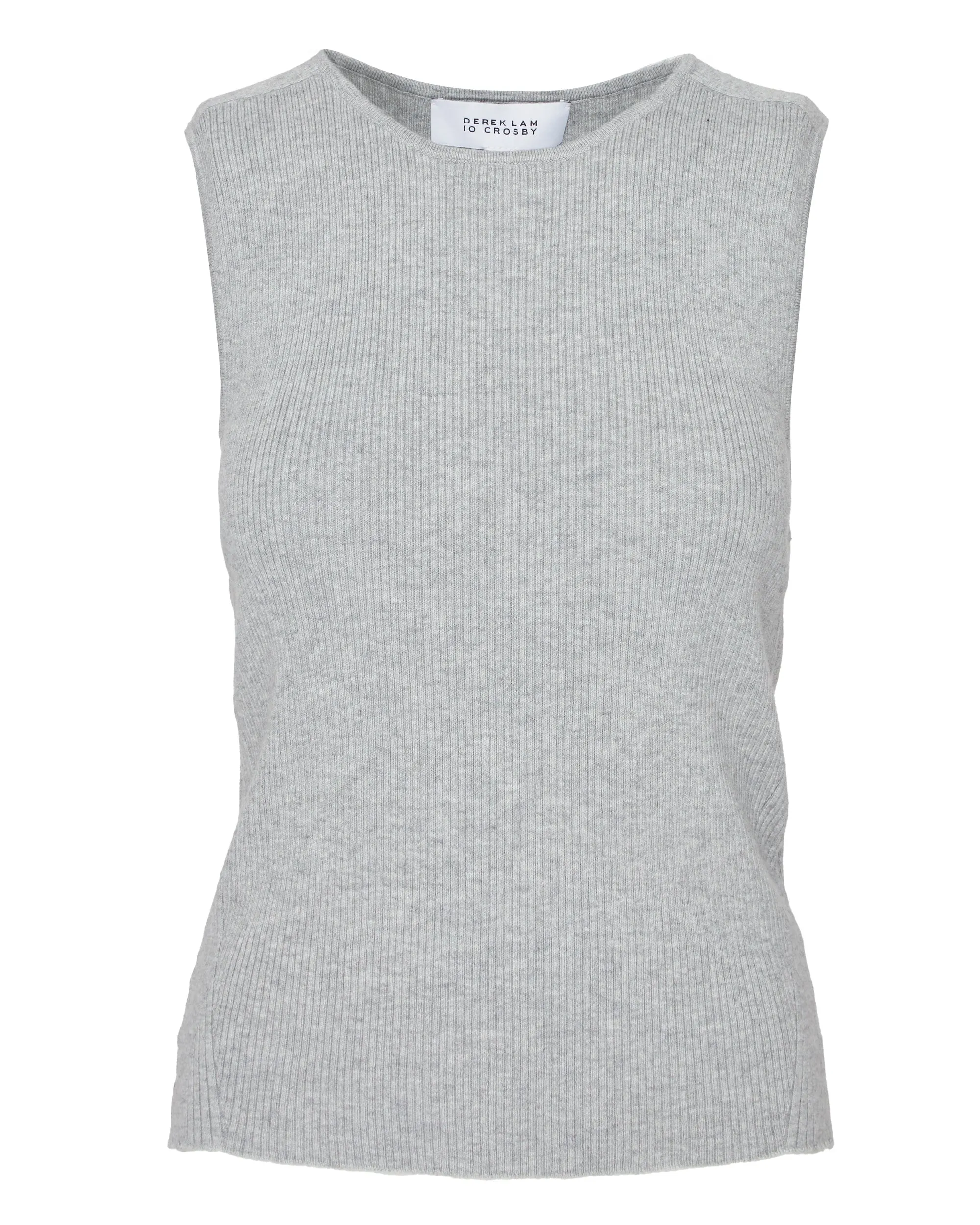 Ariana Muscle Ribbed Sweater Tank