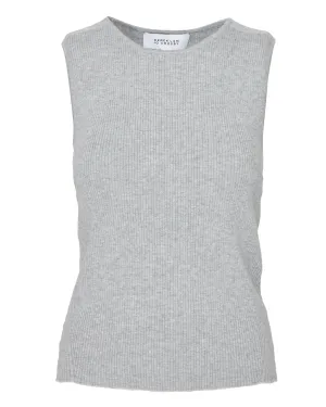Ariana Muscle Ribbed Sweater Tank