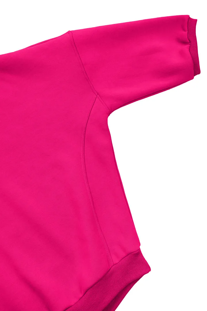 Ava Sweatshirt - Fushcia pink