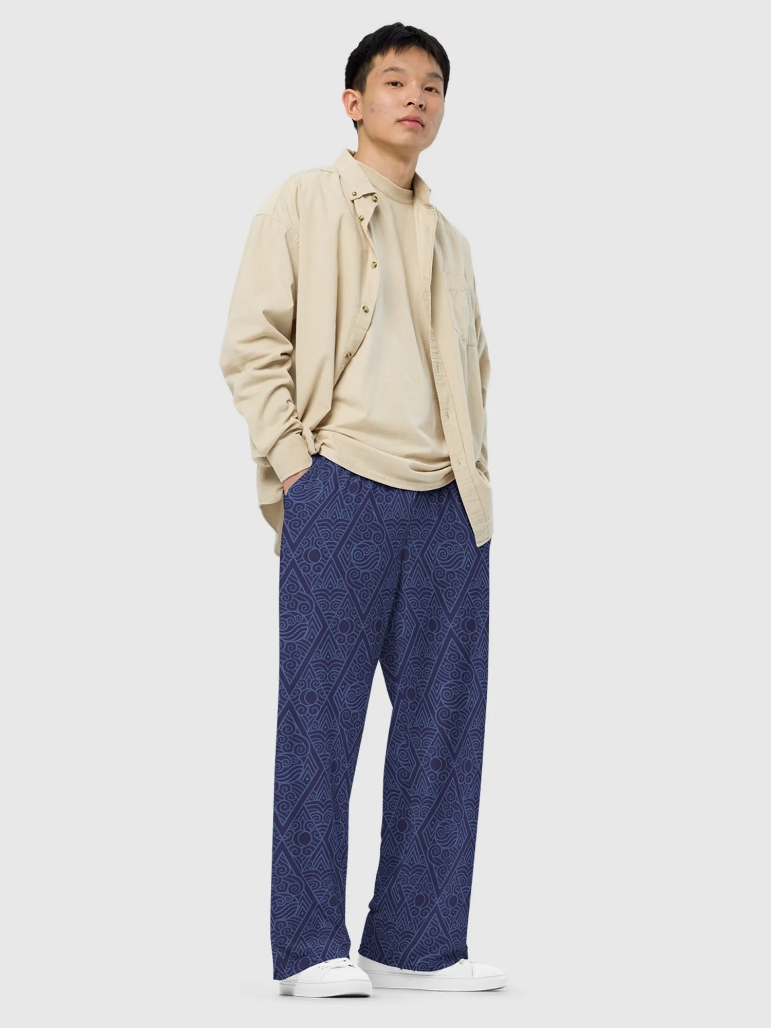 Avatar: The Last Airbender Water Tribe Wide Leg Pants