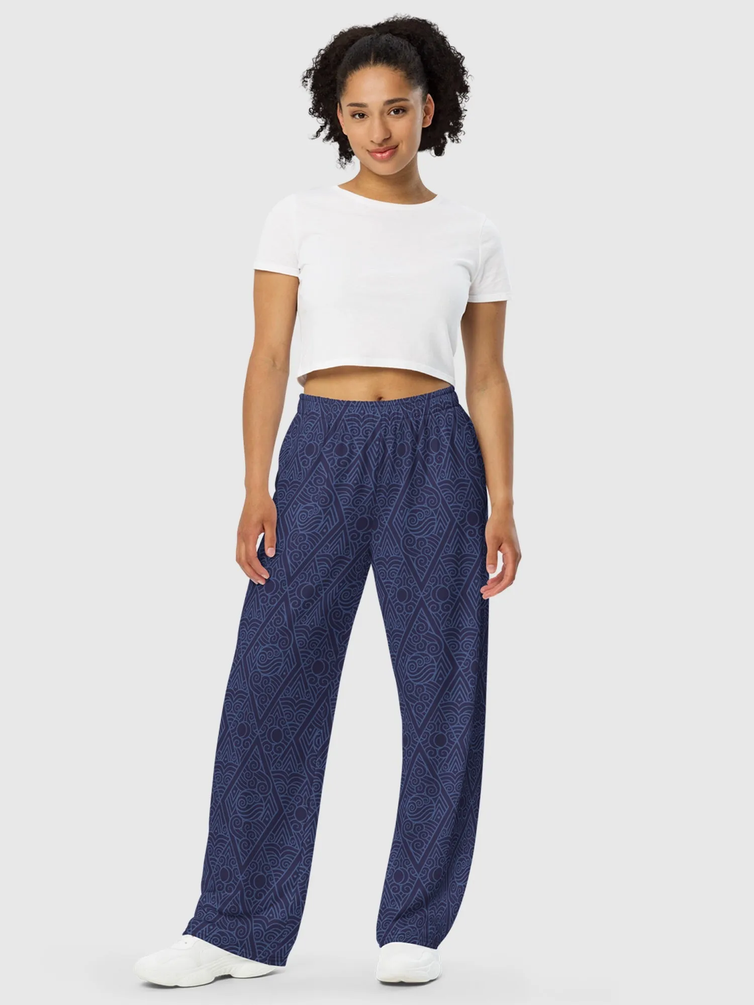 Avatar: The Last Airbender Water Tribe Wide Leg Pants
