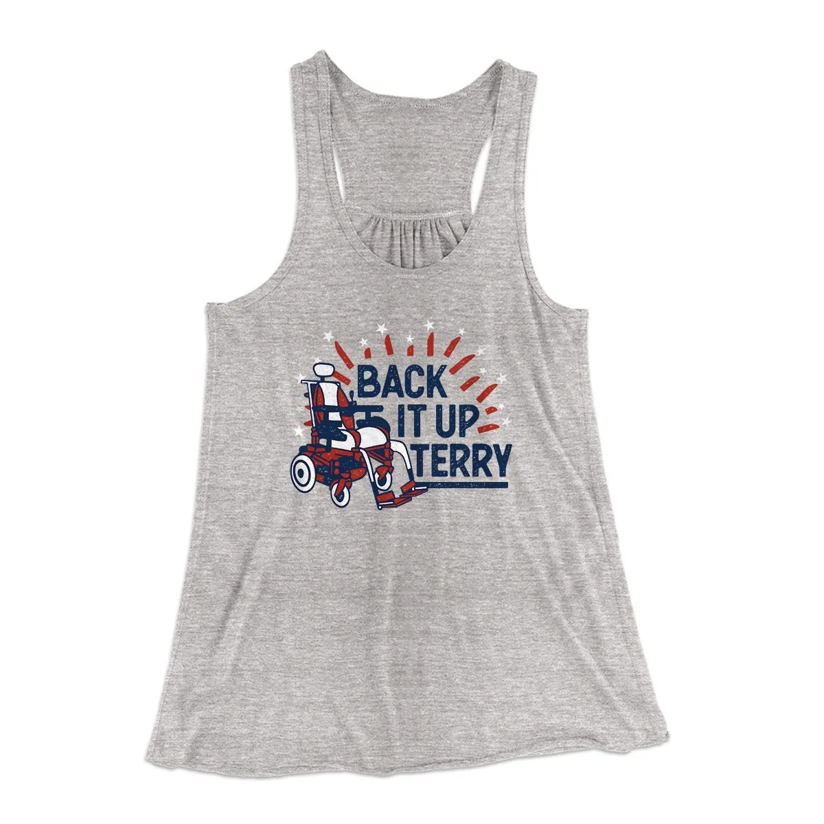 Back It Up Terry Women's Flowey Tank Top