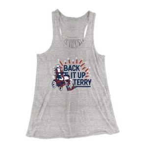 Back It Up Terry Women's Flowey Tank Top