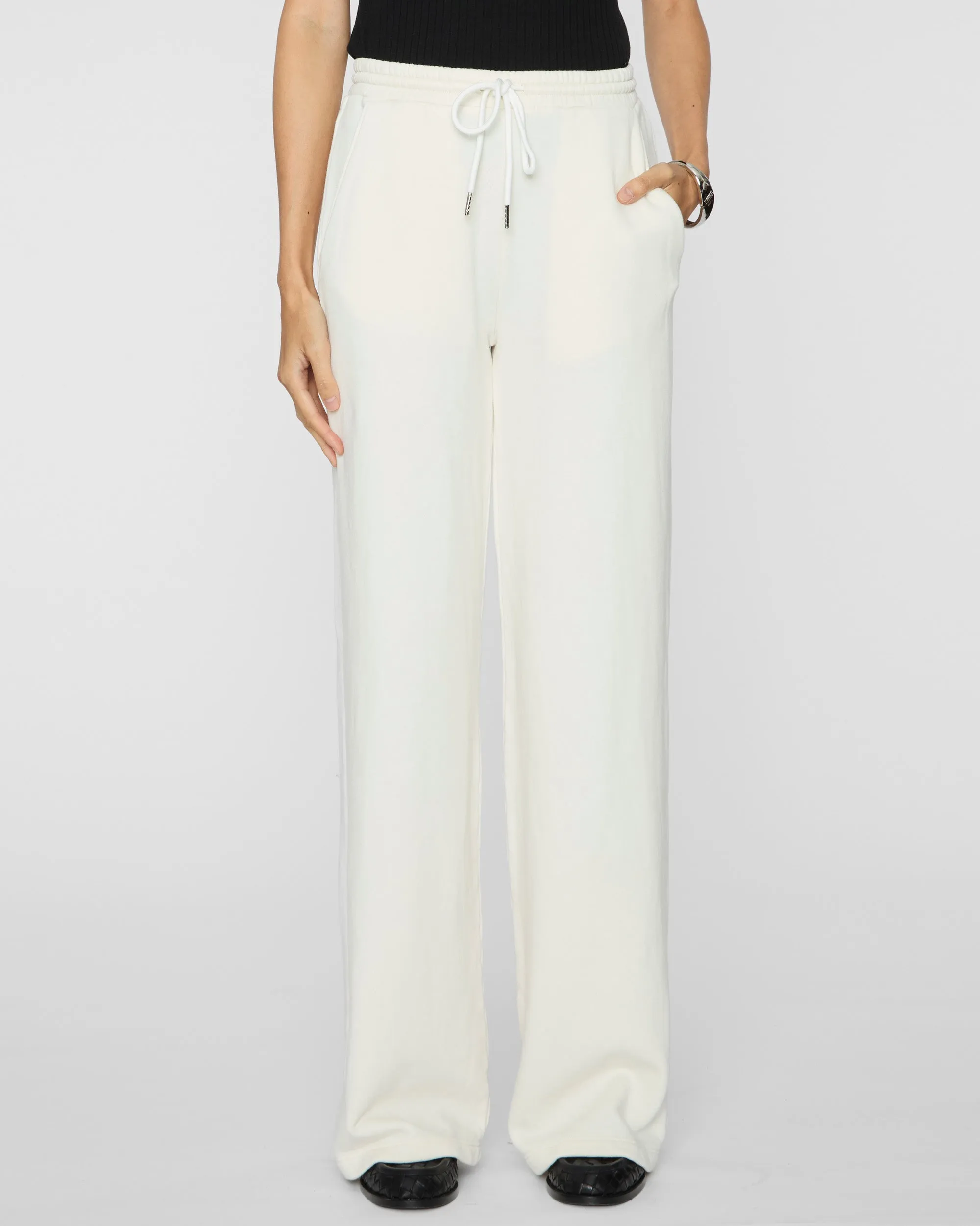 Baggy Sweatpant in Creme