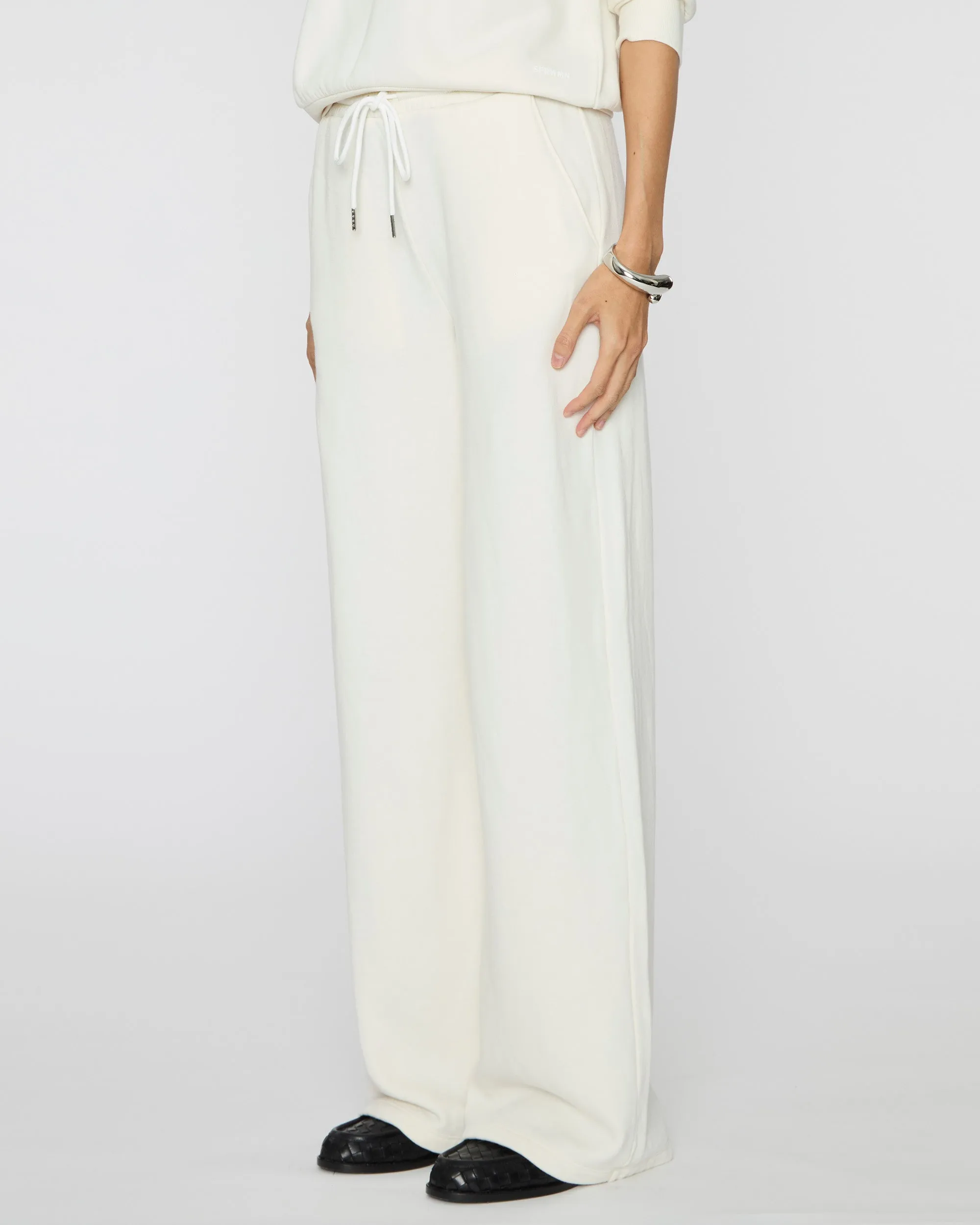 Baggy Sweatpant in Creme