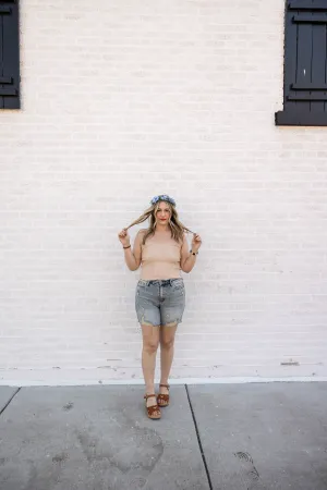 beat the heat tank in cream