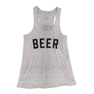 Beer Women's Flowey Tank Top
