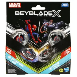 Beyblade X Marvel - Spider-Man 3-60F vs Venom 3-80N
