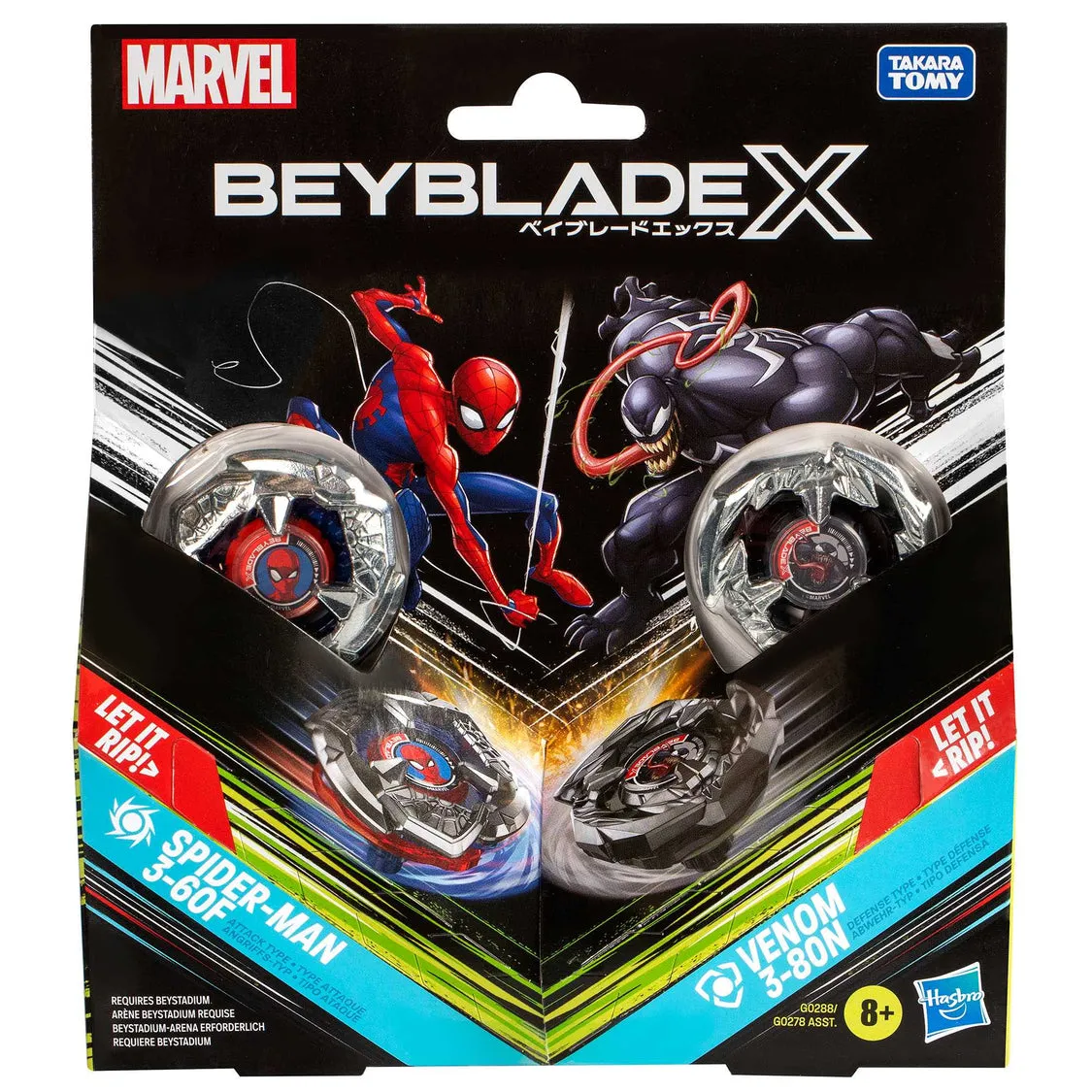 Beyblade X - Spiderman Venom