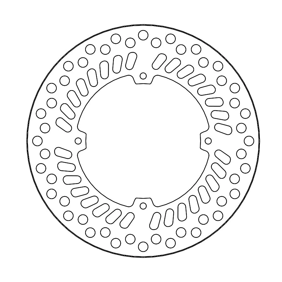 BRAKE DISC FRONT MOTO MASTER OEM STYLE HONDA CR125R CR250R CR500R 92-94 CRF230F 04-09 CRF230L 08-10