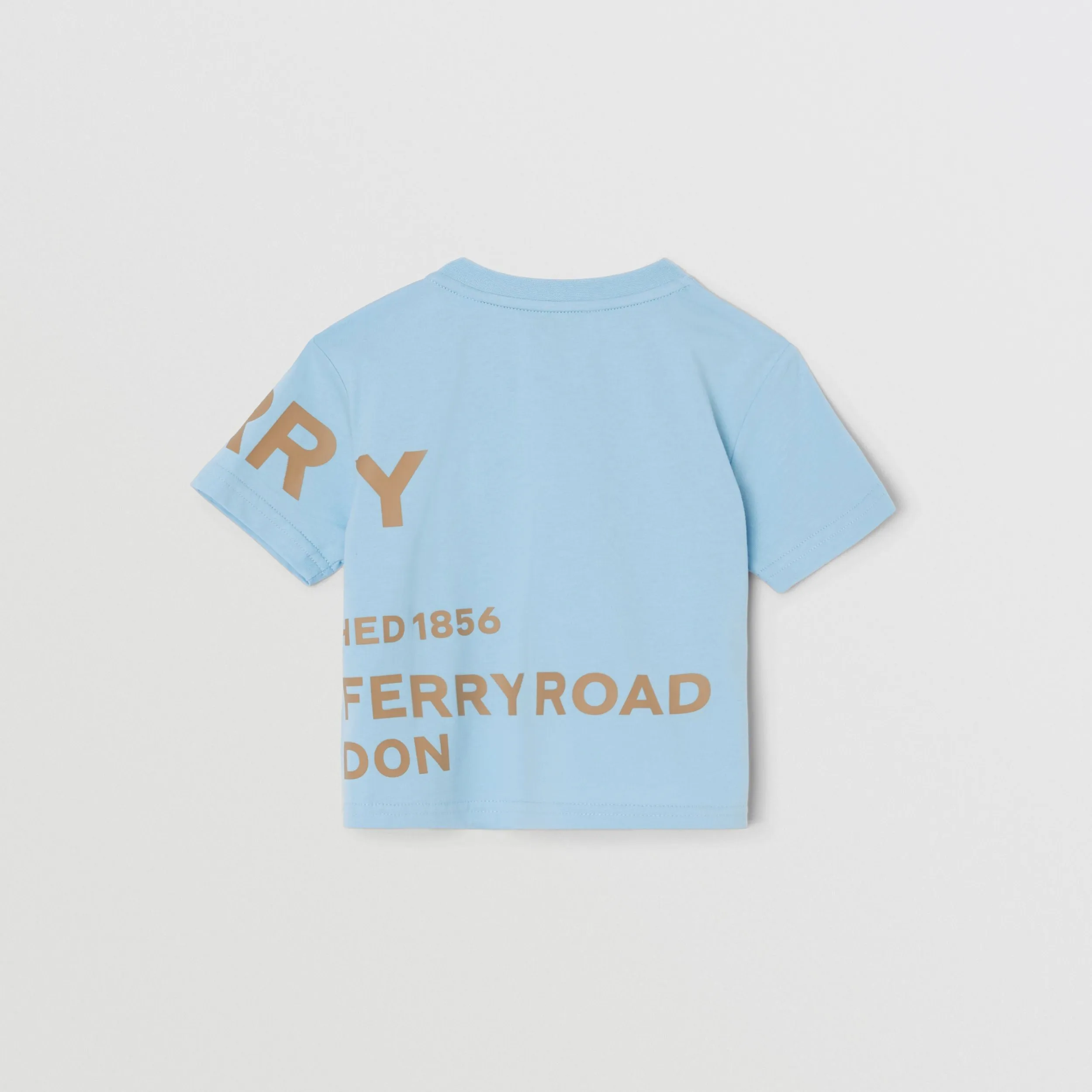 Burberry Baby Horseferry Print Blue Tshirt