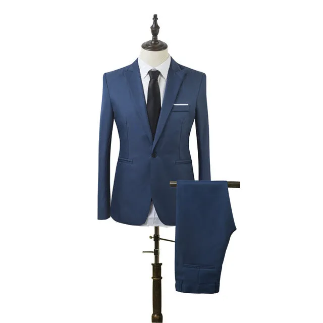 Business and Leisure Suit Men Two-piece