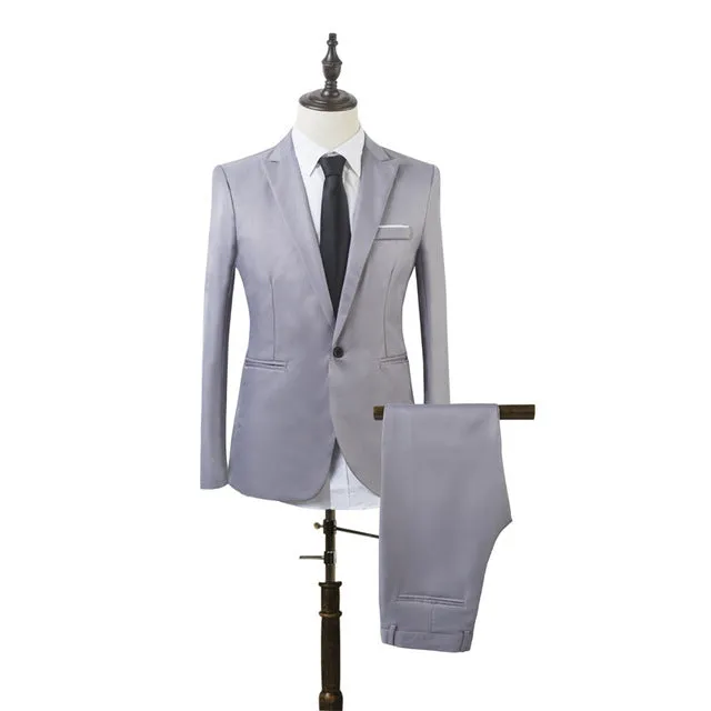 Business and Leisure Suit Men Two-piece