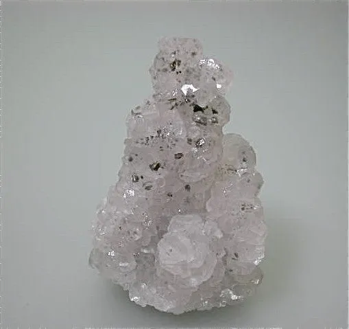 Calcite with Pyrite, Trepca Complex, Kosovska Municipality, Kosovo, Mined 2014, Small Cabinet 4.0 x 5.5 x 8.0 cm, $35.  Online 11/12/14 SOLD