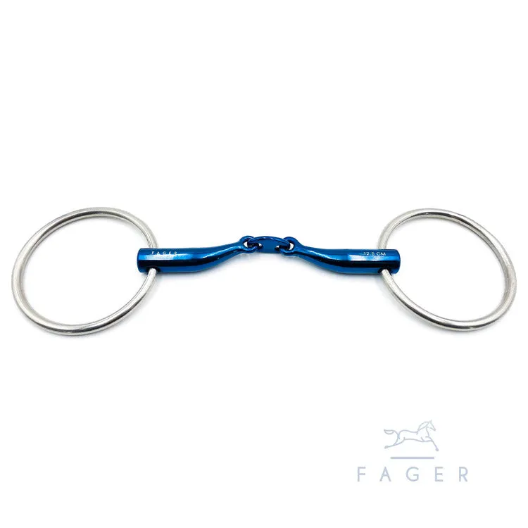 Carl Titanium Bar Relief Loose Ring
