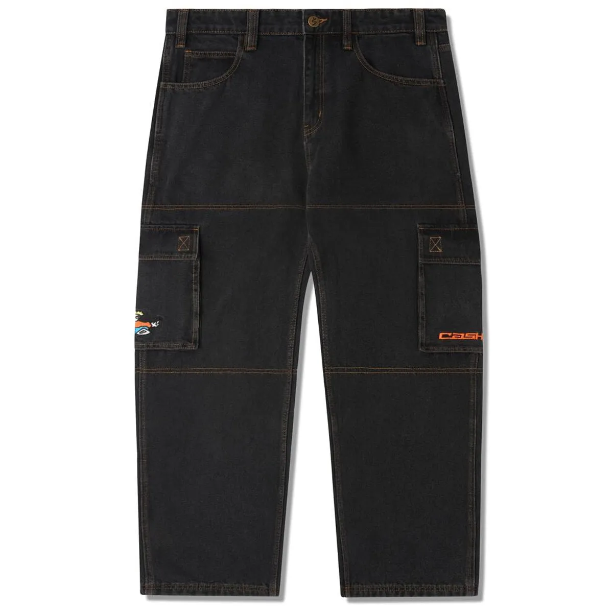 Cash Only - Aleka Cargo Jeans Faded Black