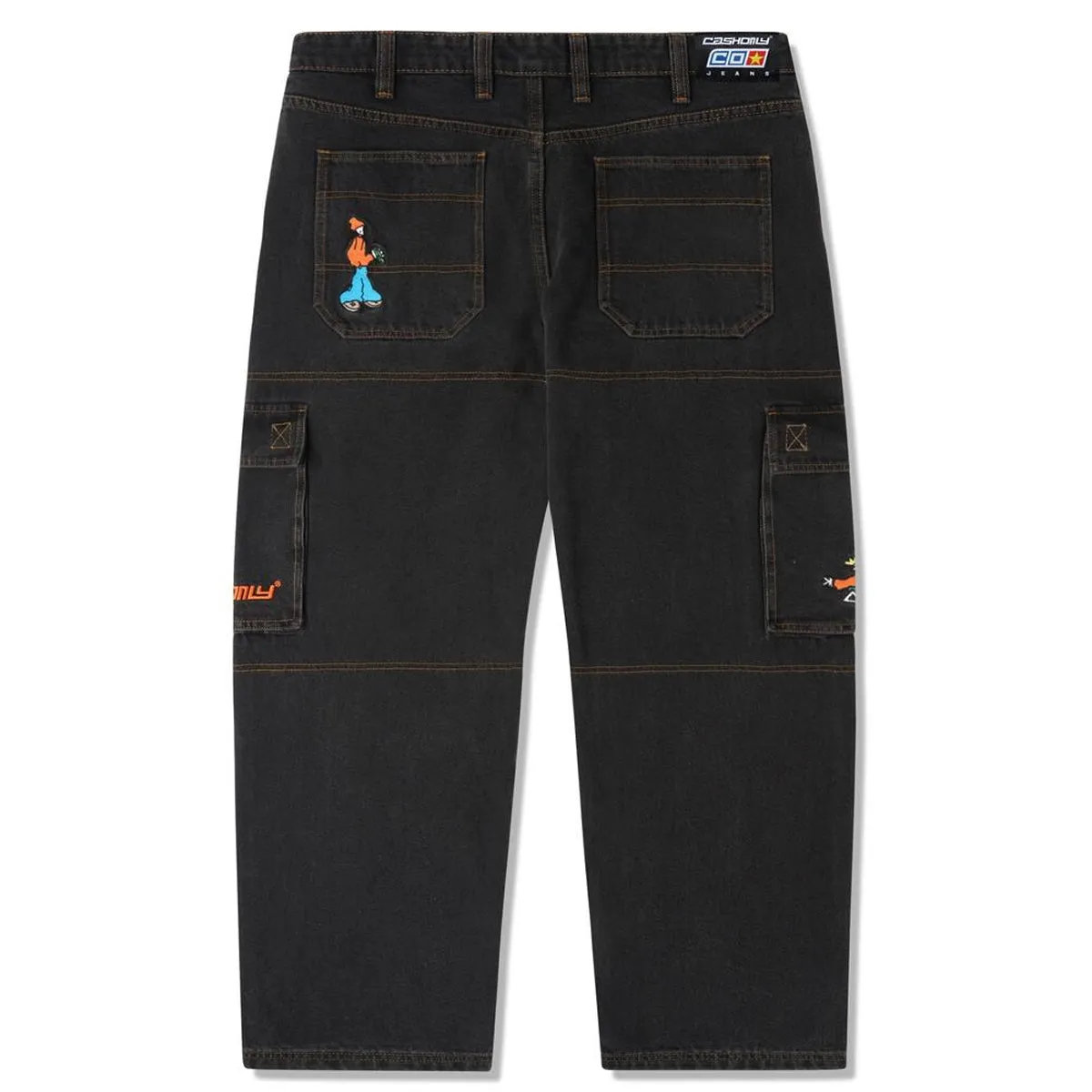 Cash Only - Aleka Cargo Jeans Faded Black