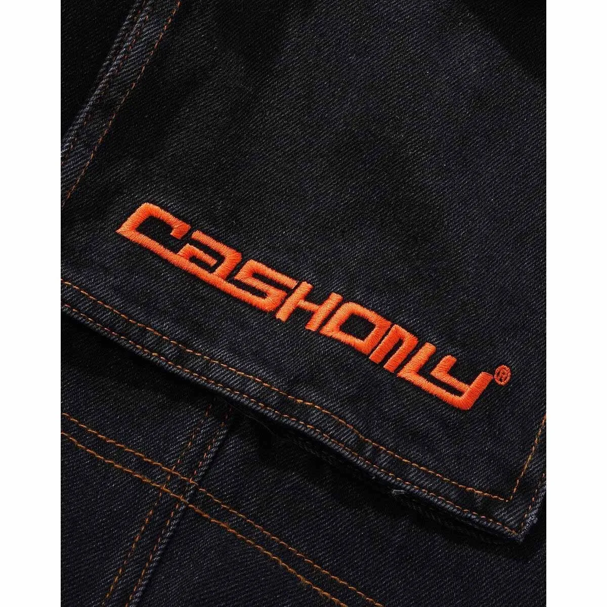 Cash Only - Aleka Cargo Jeans Faded Black