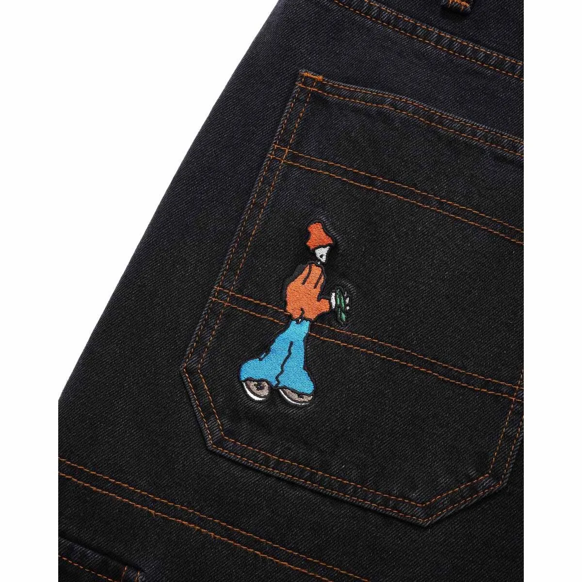 Cash Only - Aleka Cargo Jeans Faded Black