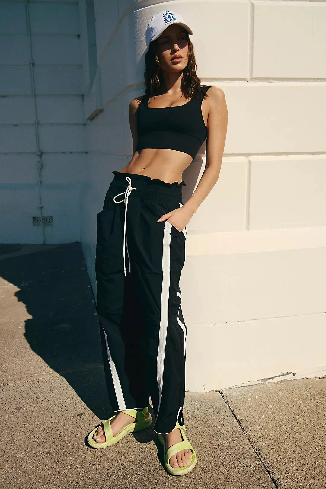 Champ Is Here Pants - Black/White Combo