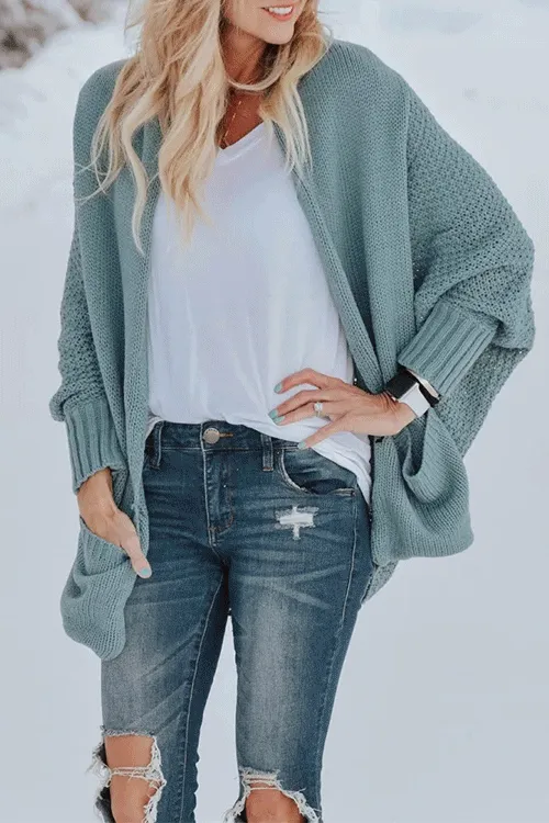 Chicindress Cassie Batwing Sleeves Sweater Cardigans