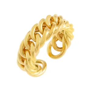 Chunky Double Curb Chain Ring