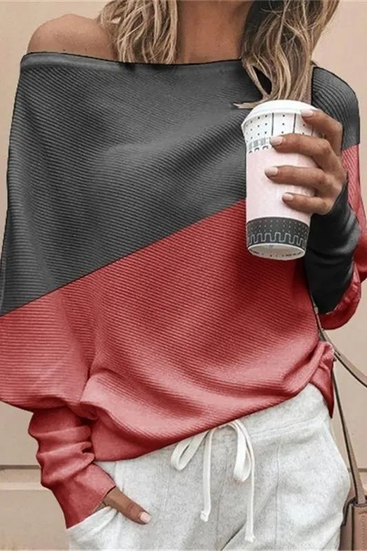 Comfy Off Shoulder T-shirt(5 Colors)