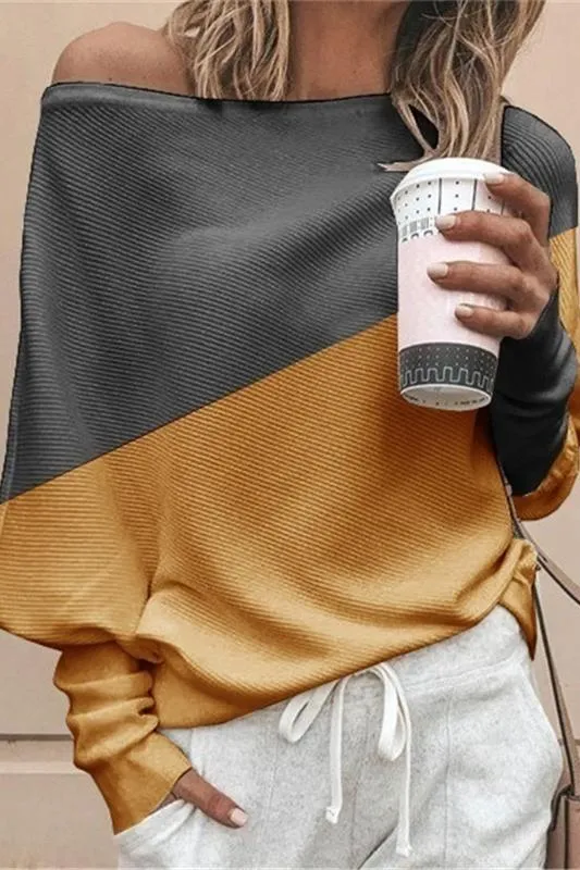 Comfy Off Shoulder T-shirt(5 Colors)
