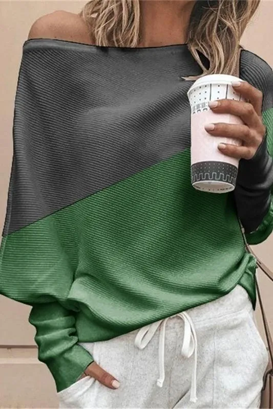 Comfy Off Shoulder T-shirt(5 Colors)