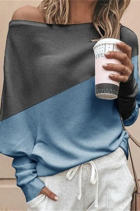 Comfy Off Shoulder T-shirt(5 Colors)