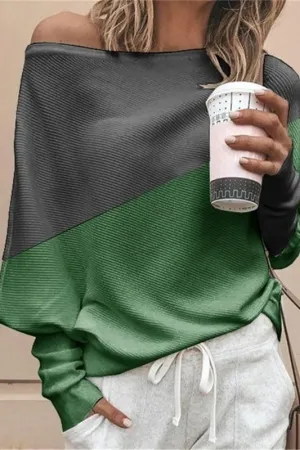 Comfy Off Shoulder T-shirt(5 Colors)