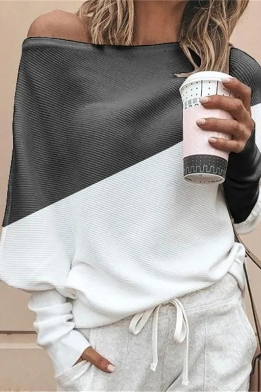Comfy Off Shoulder T-shirt(5 Colors)